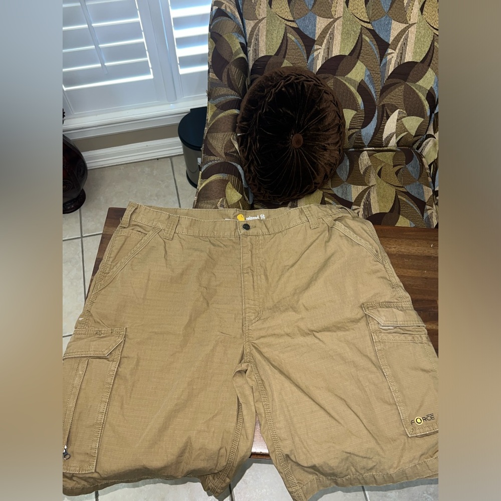 Carhartt Cargo Relaxed Work Force Shorts Size 42 x 11